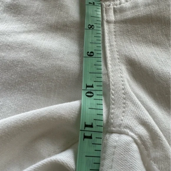 🤍👖 CHICO’S Women’s High Rise Ankle Skinny Jeans Size 4 ✨ Classic White - Picture 12 of 15